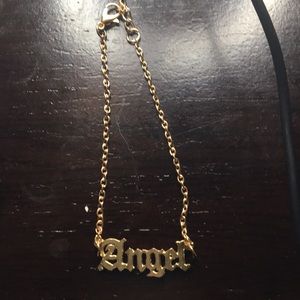 Angel anklet